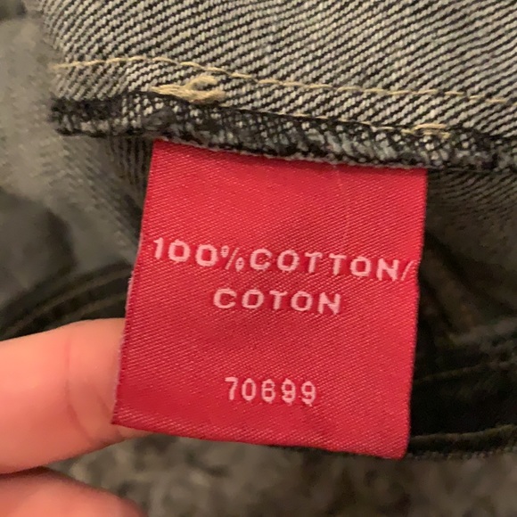 GREY DENIM JEAN JACKET - Picture 6 of 7